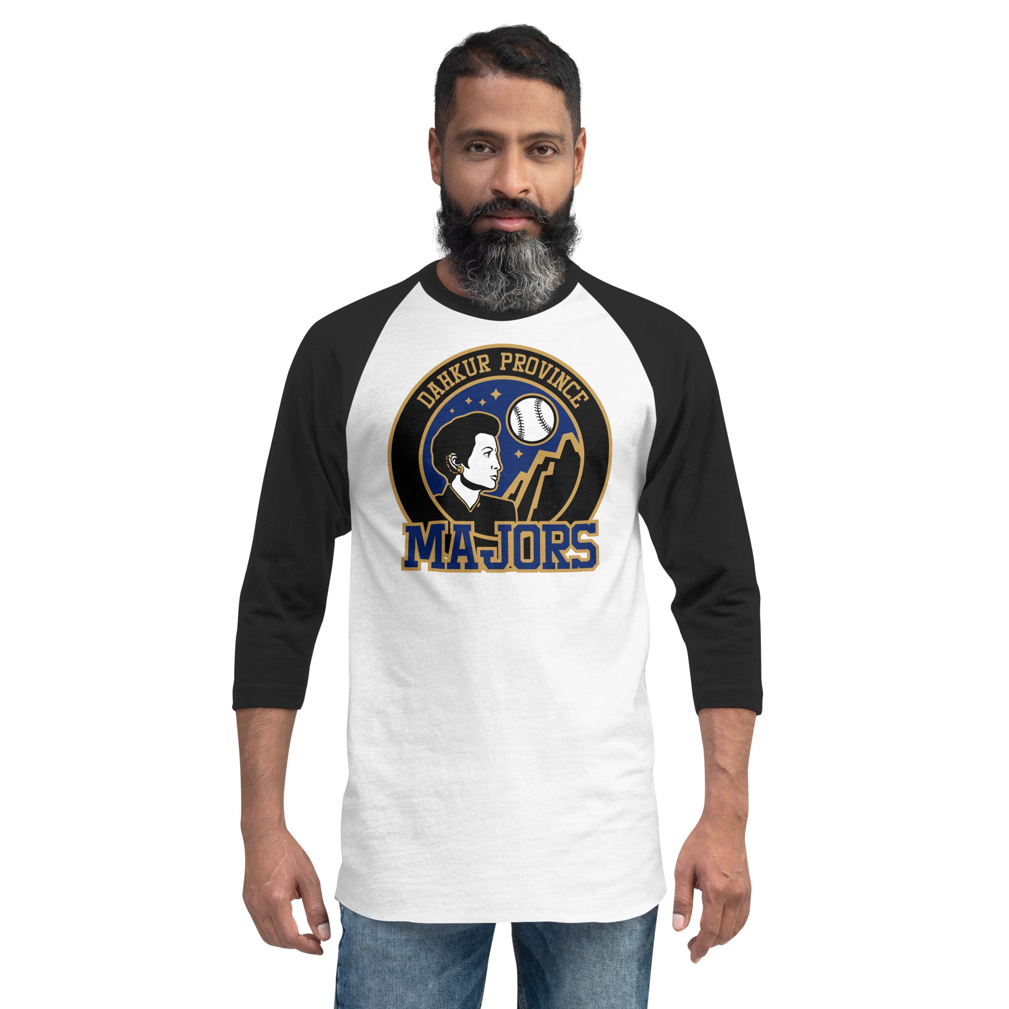 Dahkur Majors - 3/4 sleeve raglan shirt – Star Trek and Chill