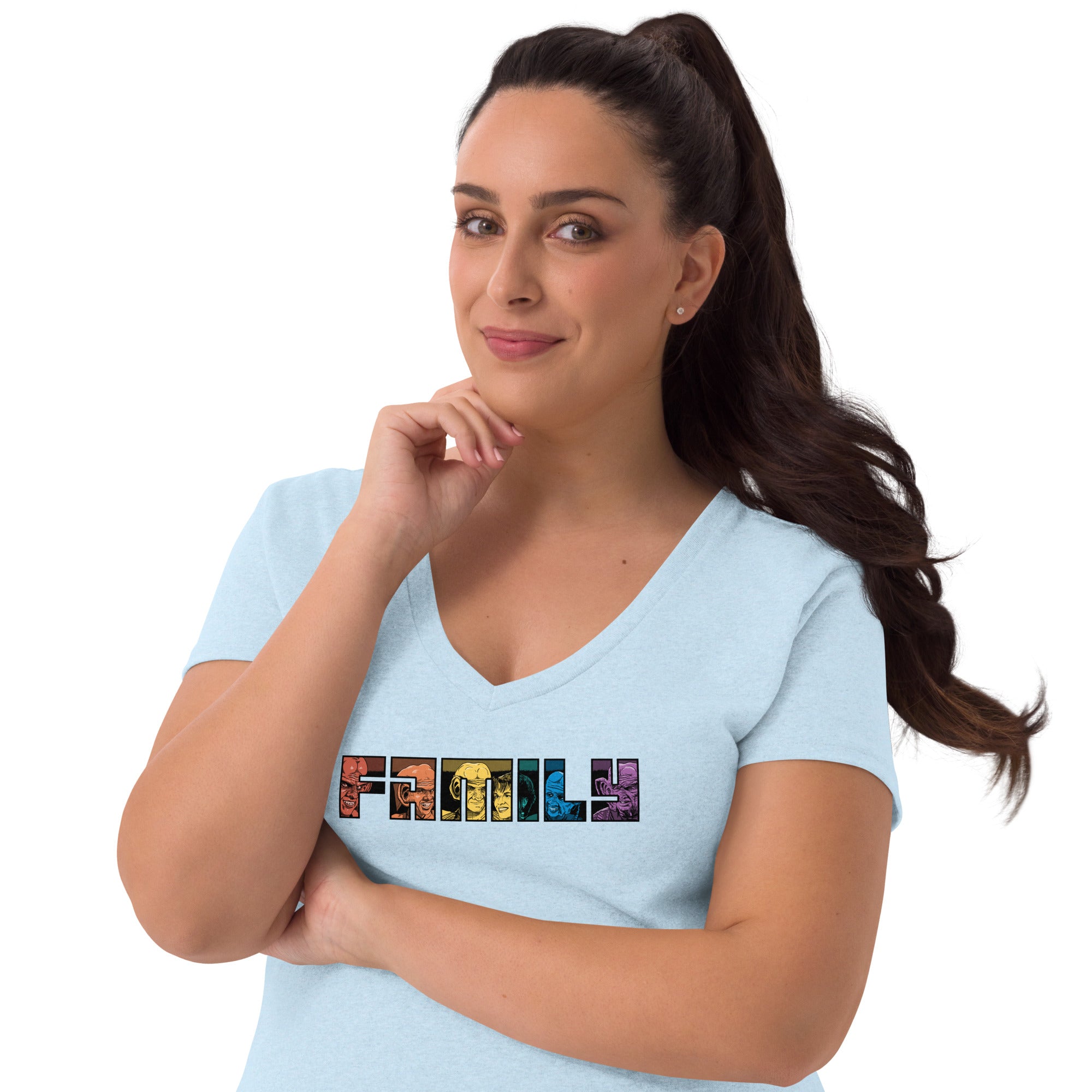 Ferengi Family - Women’s recycled v-neck t-shirt