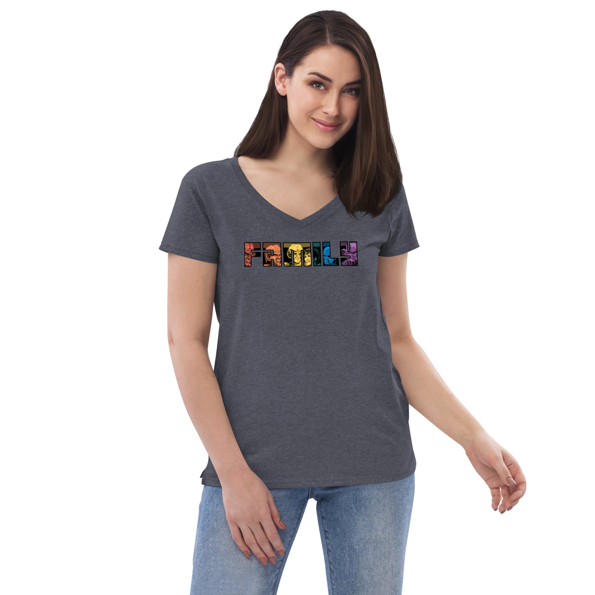 Ferengi Family - Women’s recycled v-neck t-shirt