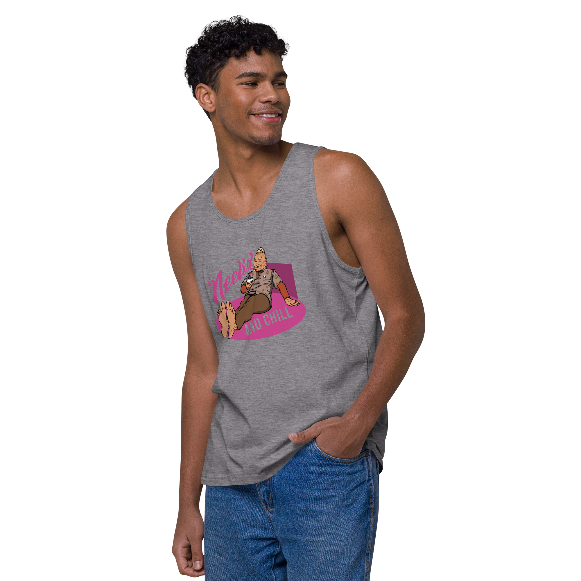 Neelix and Chill - Men’s premium tank top
