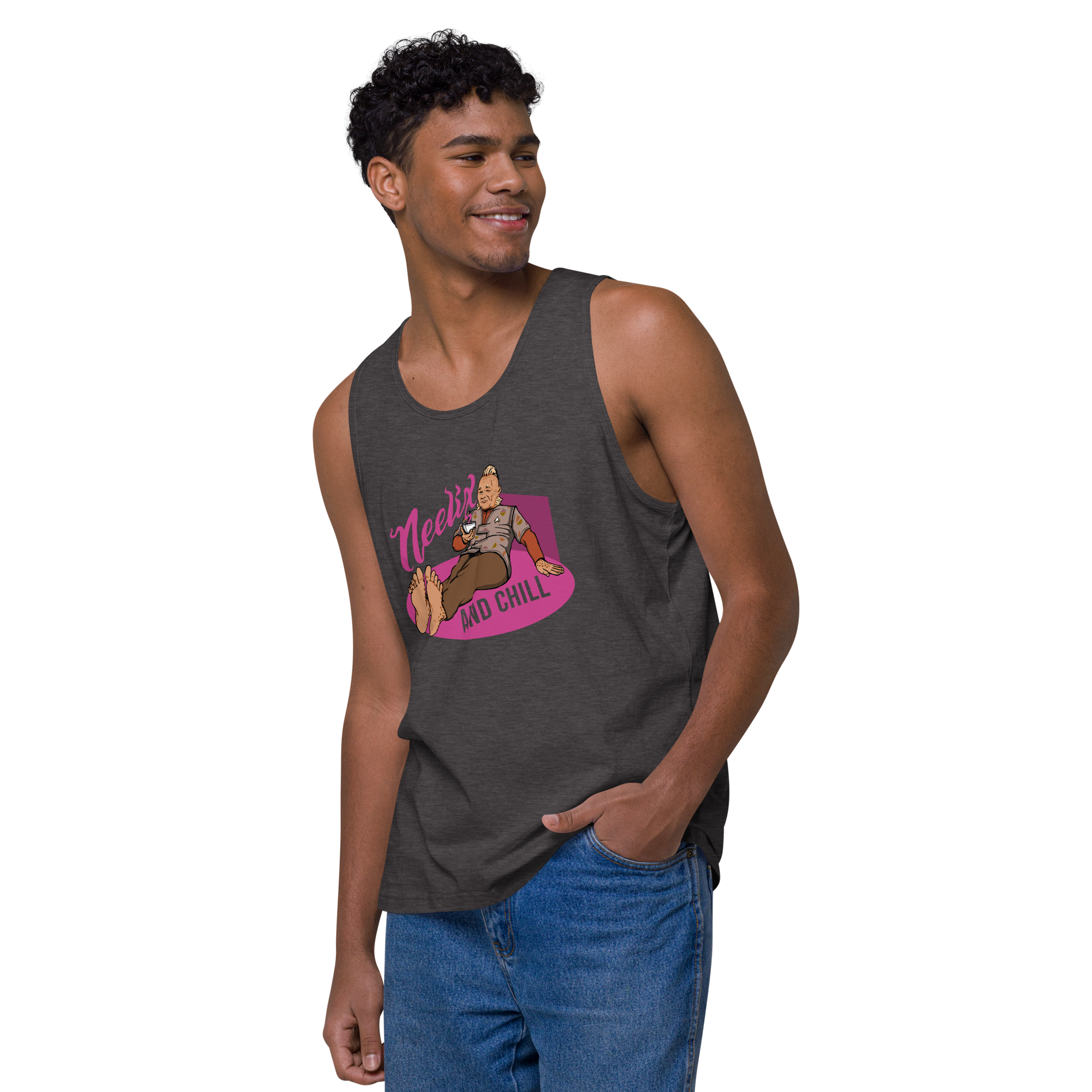 Neelix and Chill - Men’s premium tank top