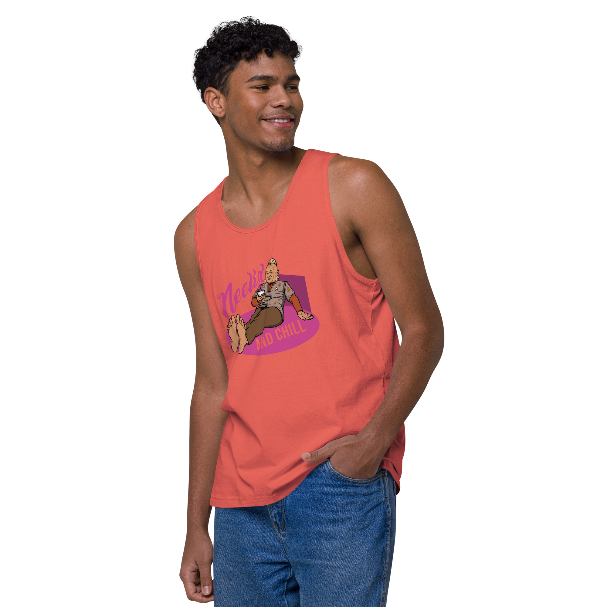 Neelix and Chill - Men’s premium tank top