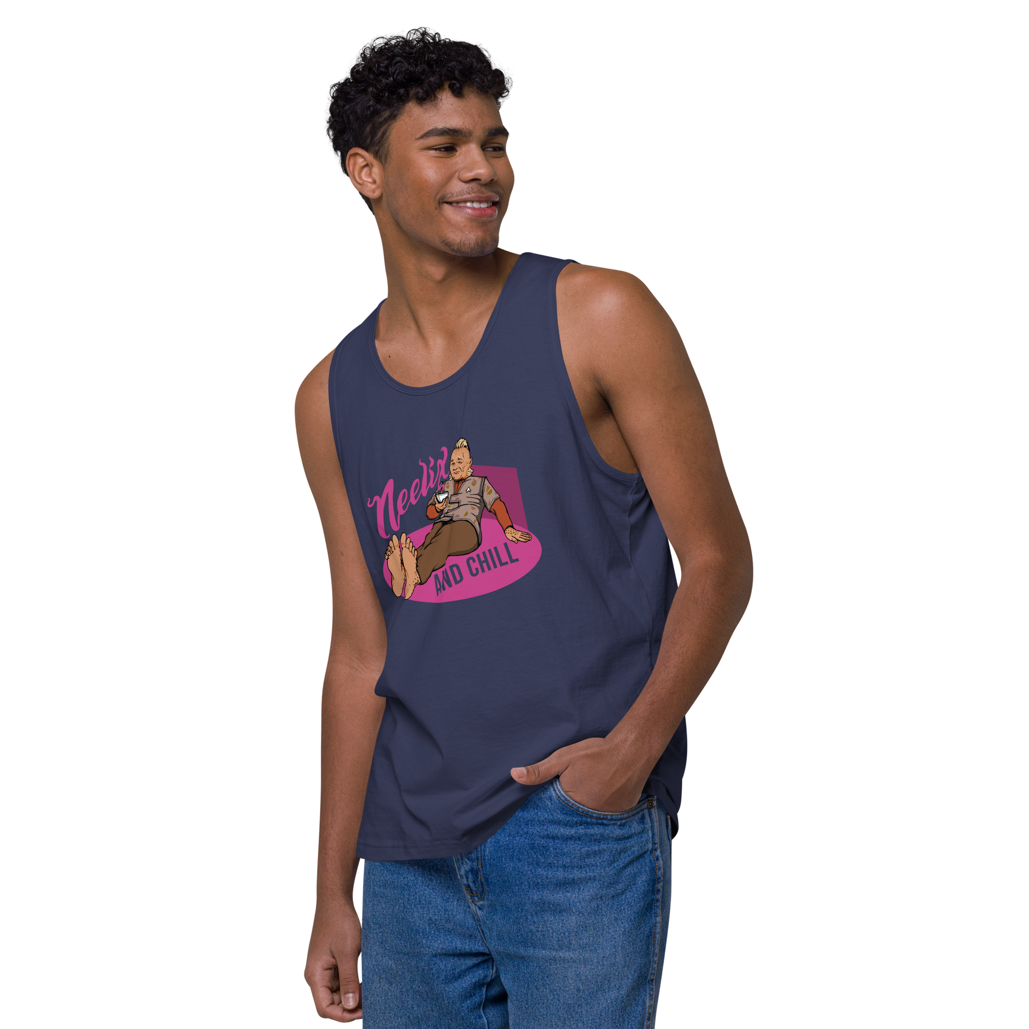 Neelix and Chill - Men’s premium tank top