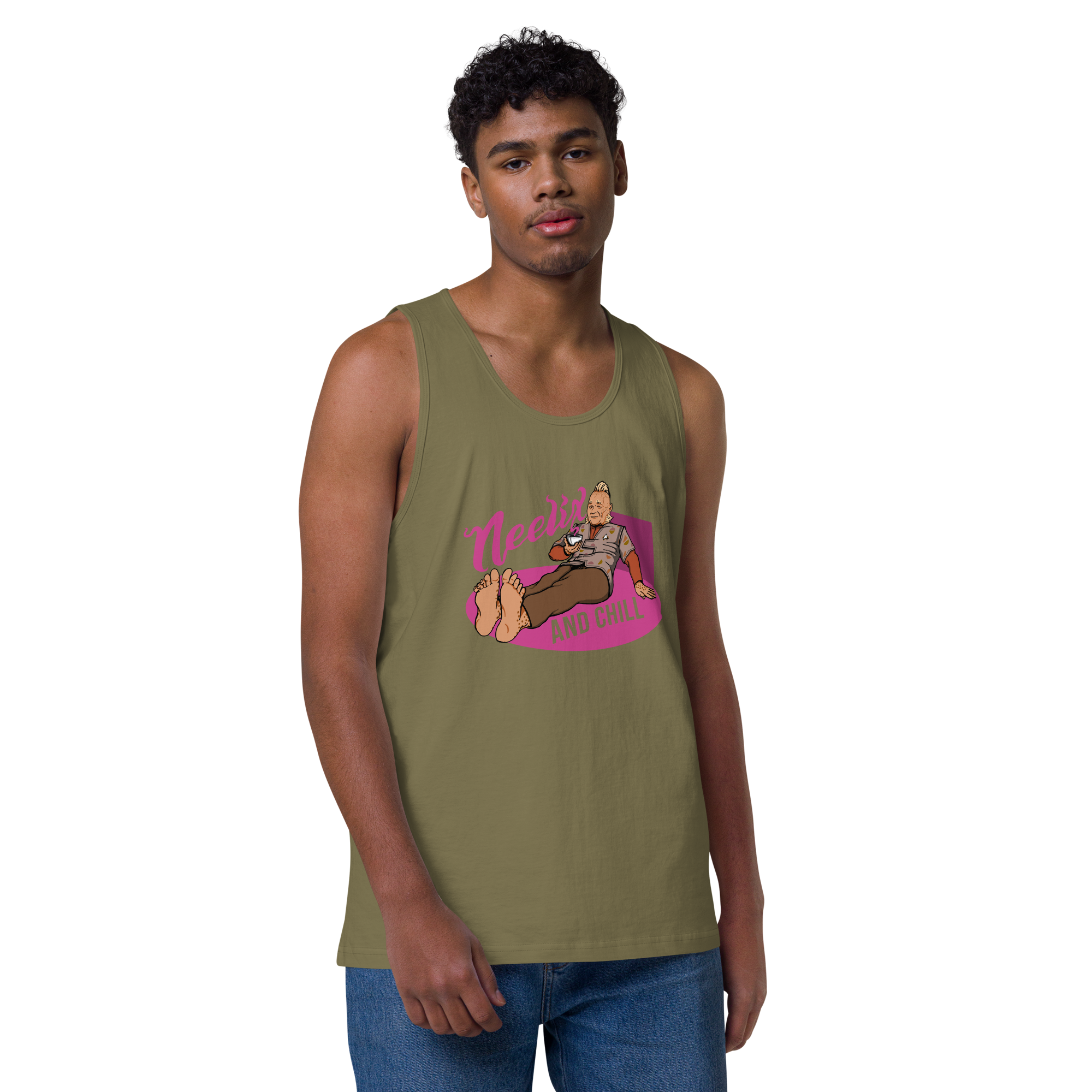 Neelix and Chill - Men’s premium tank top