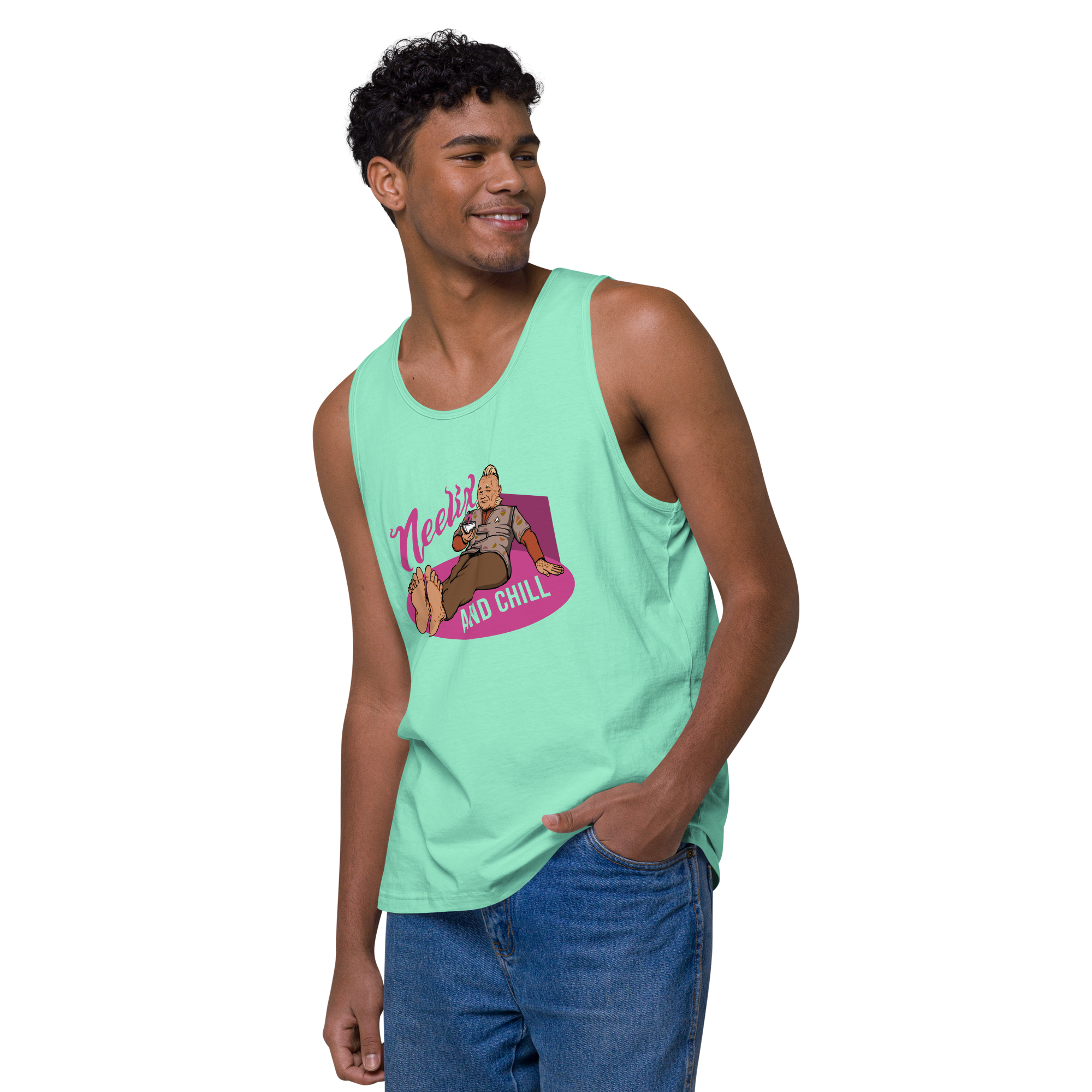 Neelix and Chill - Men’s premium tank top