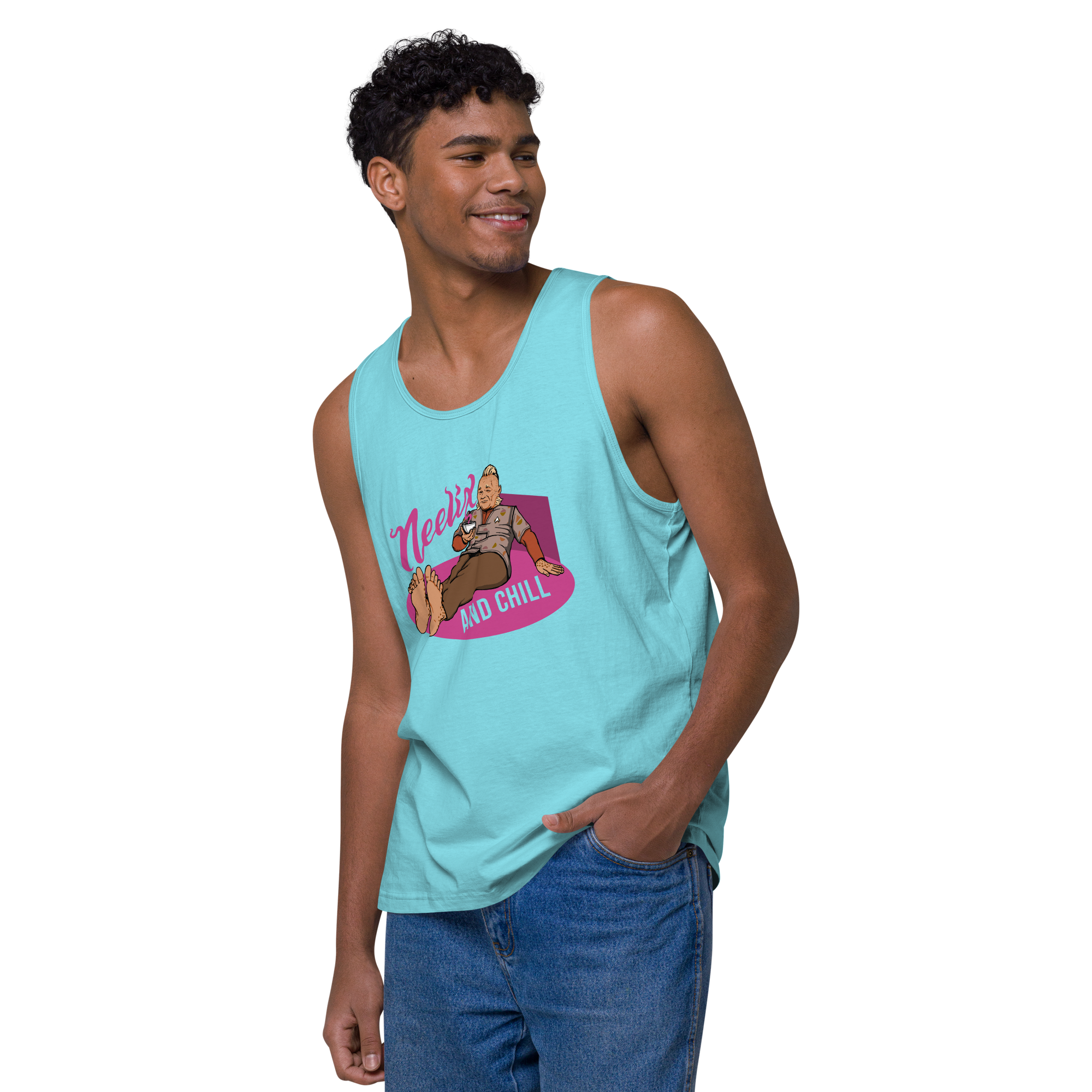 Neelix and Chill - Men’s premium tank top