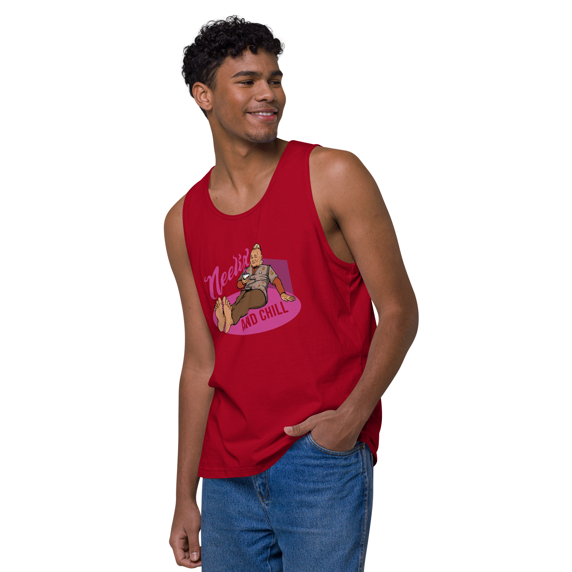 Neelix and Chill - Men’s premium tank top