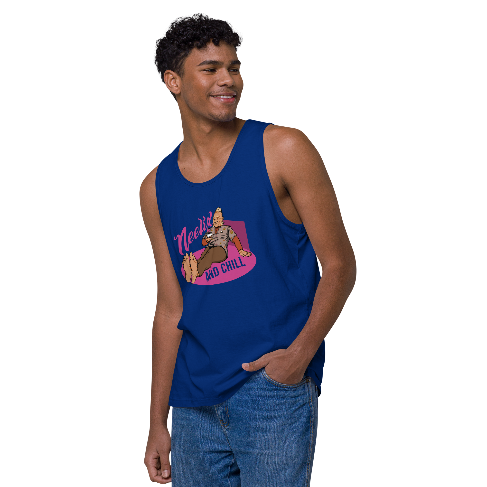 Neelix and Chill - Men’s premium tank top