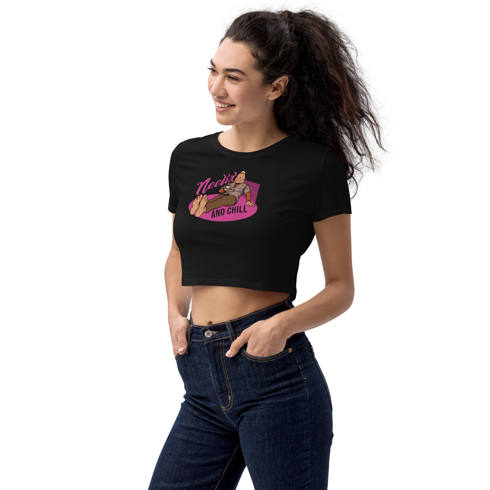 Neelix and Chill - Organic Crop Top