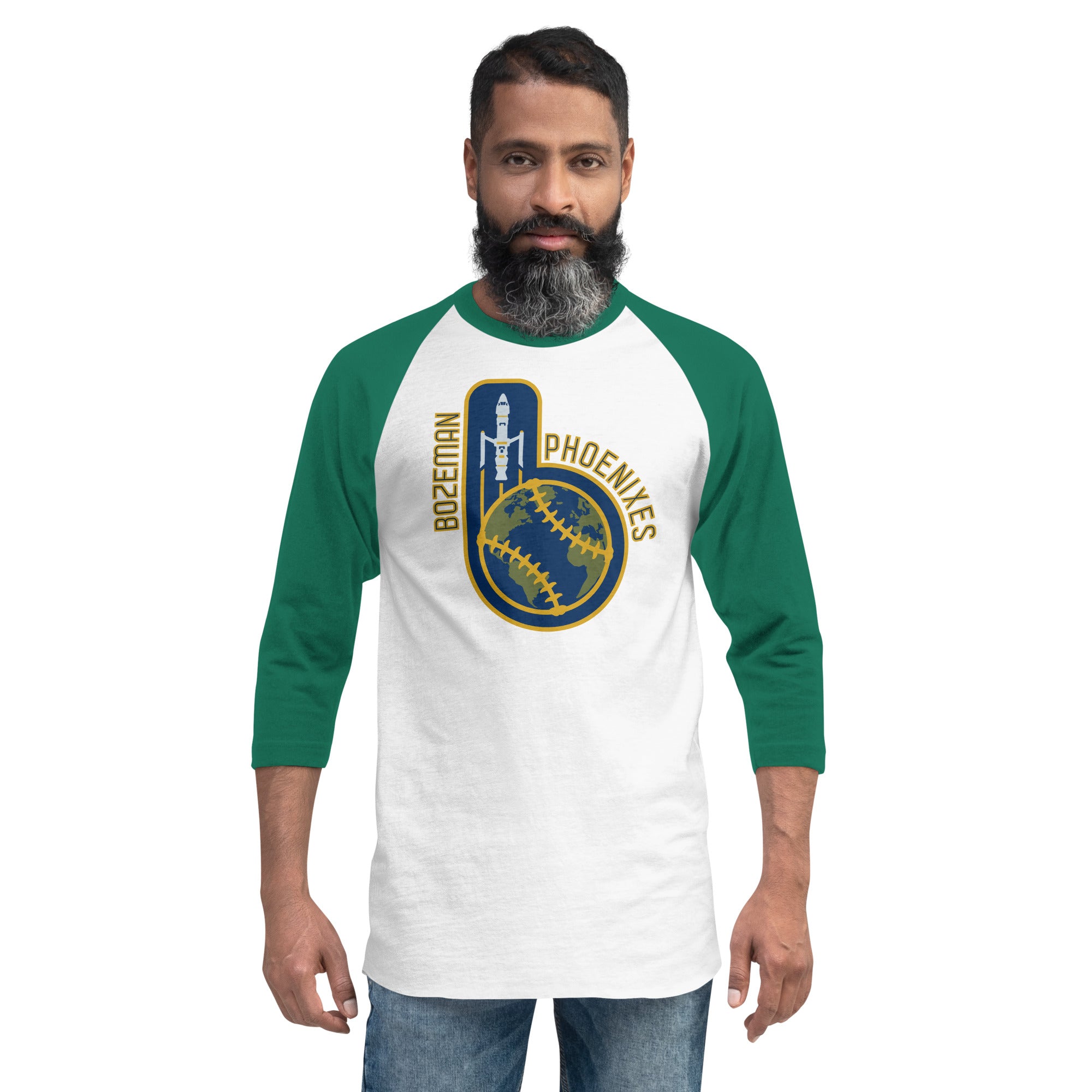 Bozeman Phoenixes -- 3/4 sleeve raglan shirt